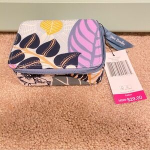 Vera Bradley Travel Pill Case  “Palm Floral” NWT